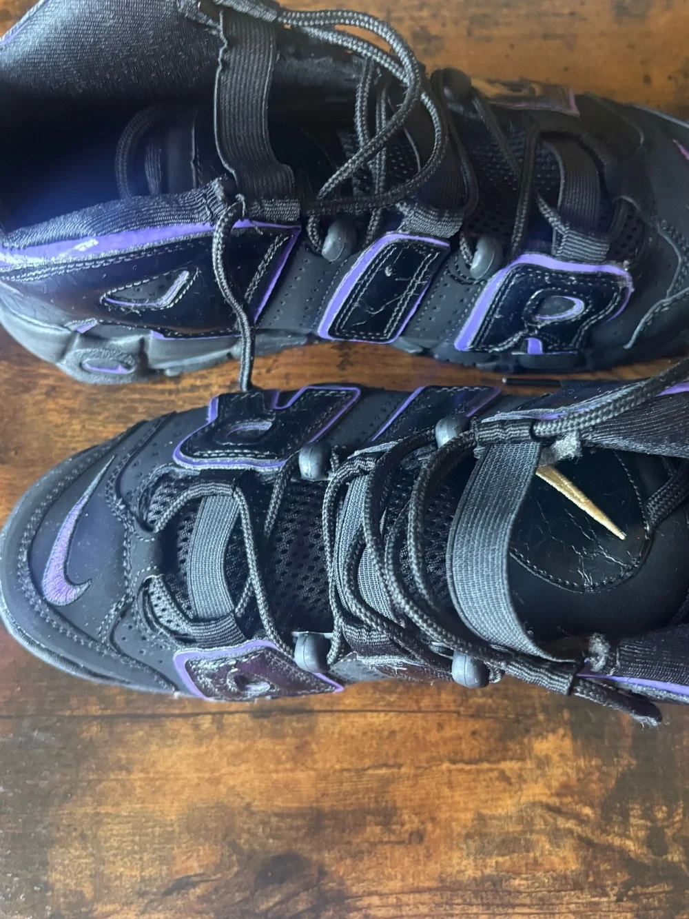 Nike Kids' Air More Uptempo GS - Black/Purple